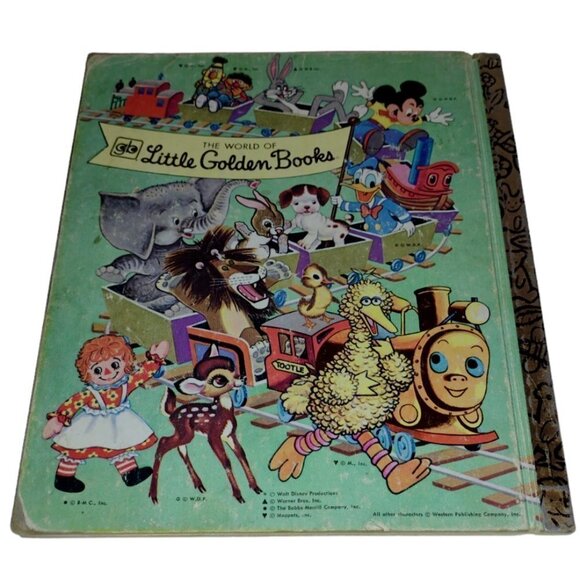 Vintage Lot of 3 Little Golden Books Walt Disney - 1976 & 1977 - Picture 8 of 16